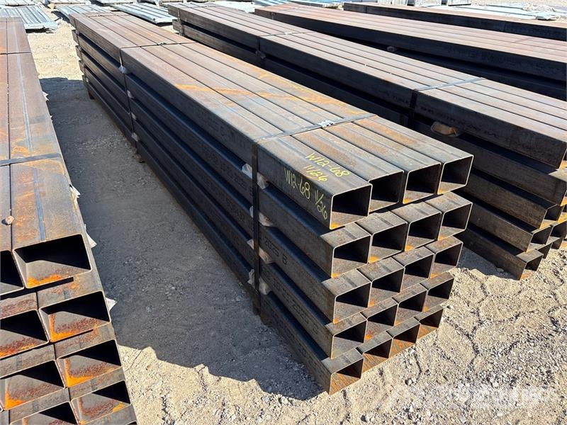  Quantity of (20) 5 in x 4 in x 14 ft 11 Gauge Rect المصاعد والرافعات المادية
