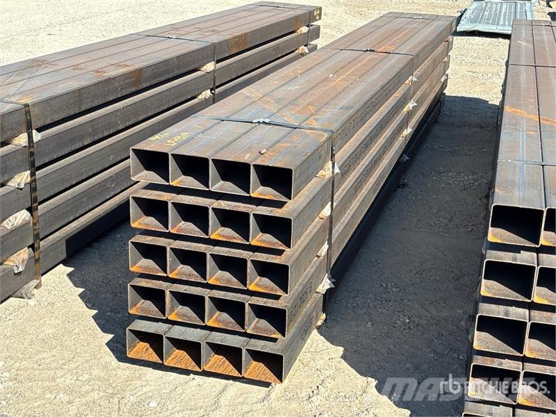  Quantity of (20) 5 in x 4 in x 14 ft 11 Gauge Rect المصاعد والرافعات المادية