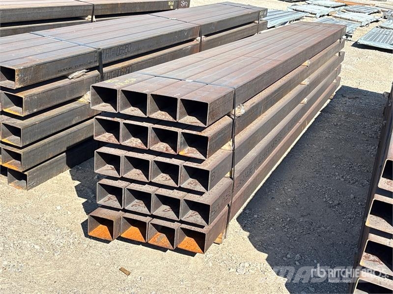  Quantity of (20) 5 in x 4 in x 14 ft 11 Gauge Rect المصاعد والرافعات المادية