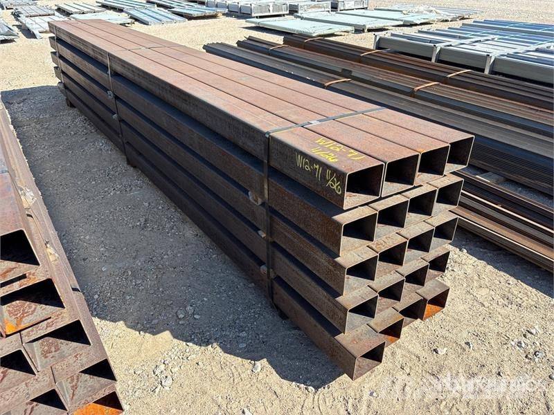 Quantity of (20) 5 in x 4 in x 14 ft 11 Gauge Rect المصاعد والرافعات المادية