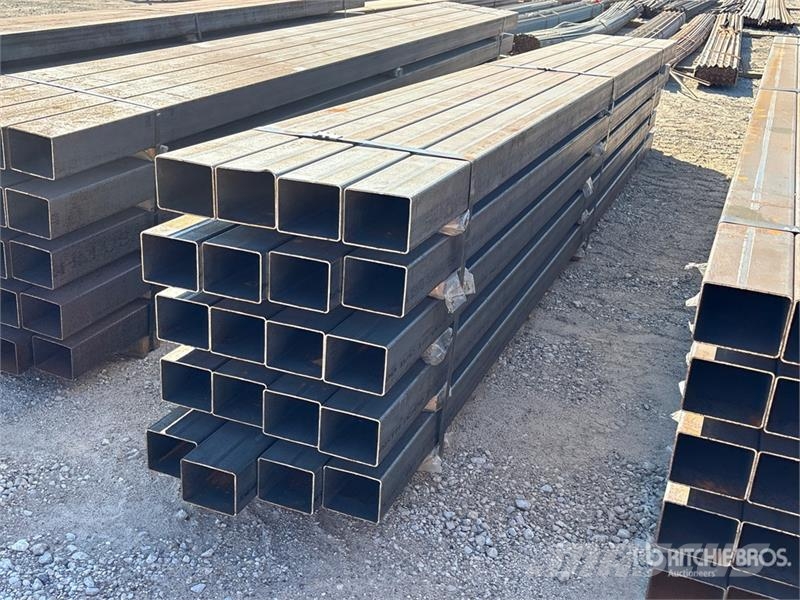  Quantity of (20) 5 in x 4 in x 14 ft 11 Gauge Rect المصاعد والرافعات المادية