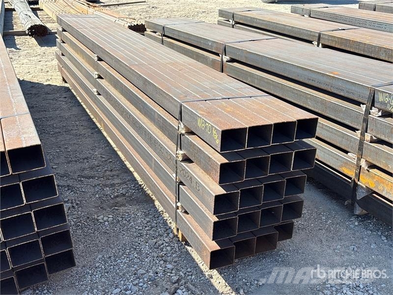  Quantity of (20) 5 in x 4 in x 14 ft 11 Gauge Rect المصاعد والرافعات المادية