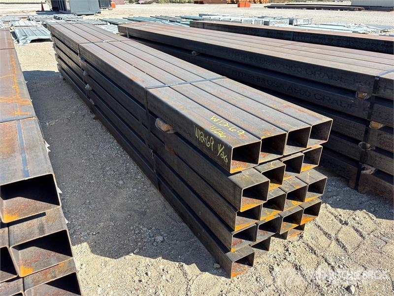  Quantity of (20) 5 in x 4 in x 14 ft 11 Gauge Rect المصاعد والرافعات المادية