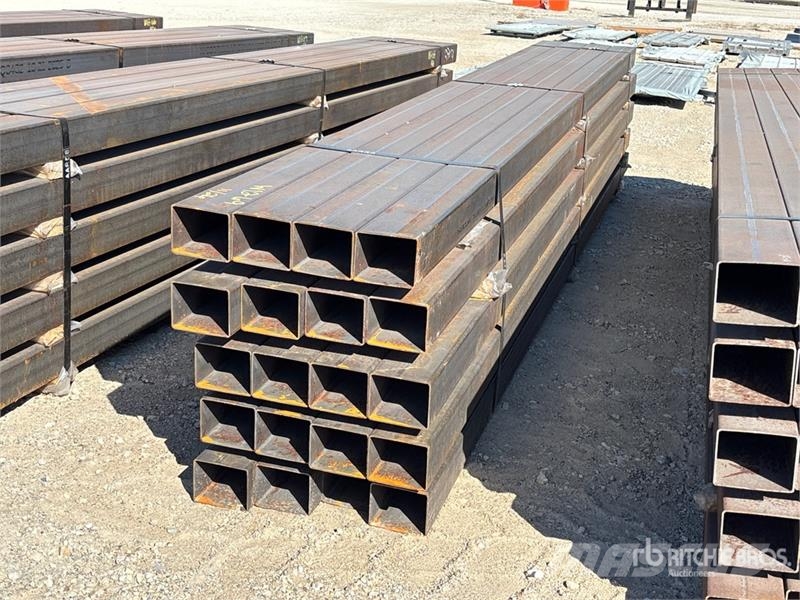  Quantity of (20) 5 in x 4 in x 14 ft 11 Gauge Rect المصاعد والرافعات المادية