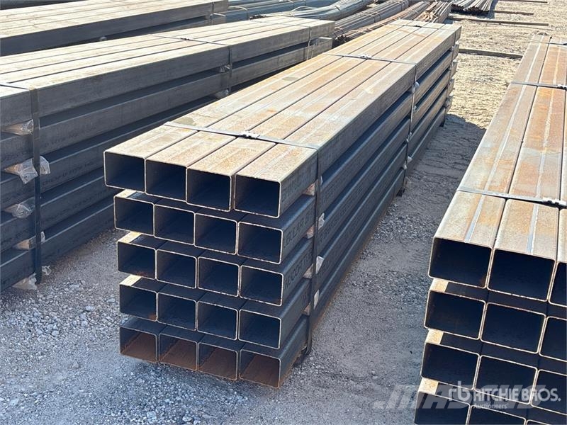  Quantity of (20) 5 in x 4 in x 14 ft 11 Gauge Rect المصاعد والرافعات المادية