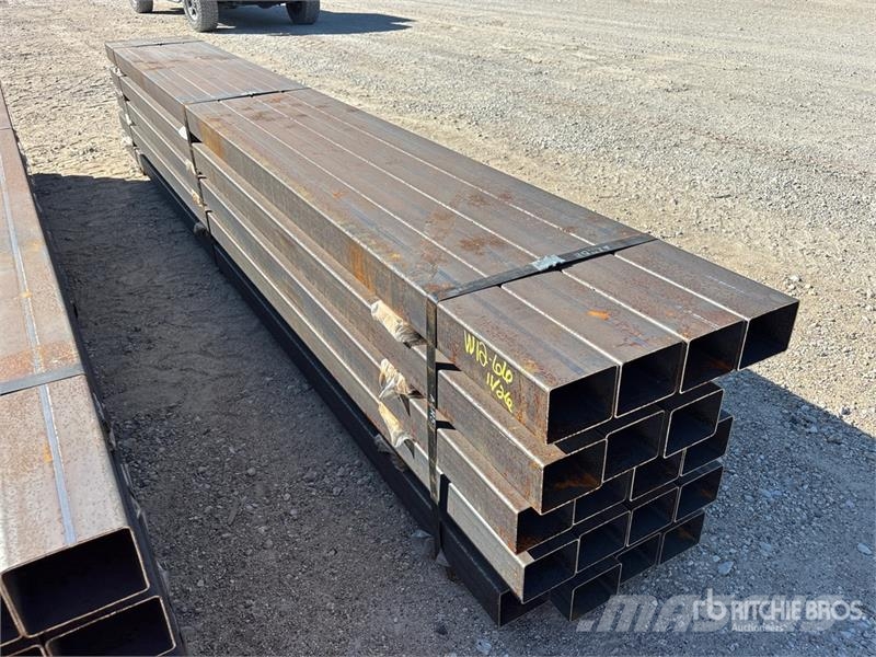  Quantity of (20) 5 in x 4 in x 14 ft 11 Gauge Rect المصاعد والرافعات المادية