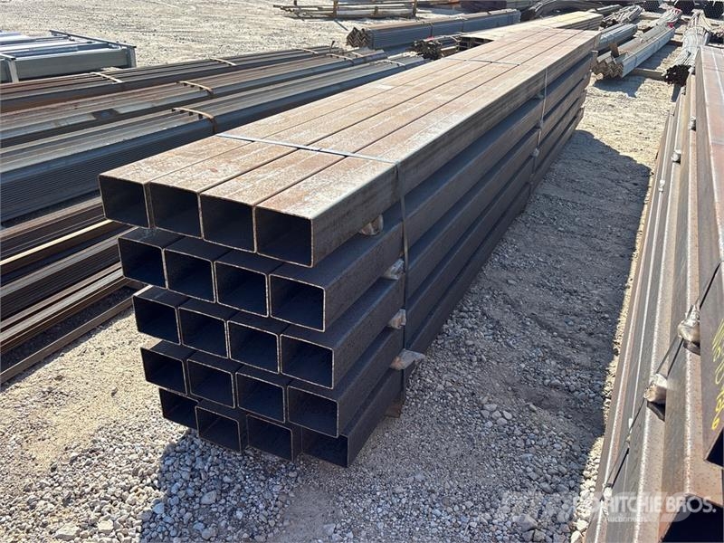  Quantity of (20) 5 in x 4 in x 14 ft 11 Gauge Rect المصاعد والرافعات المادية