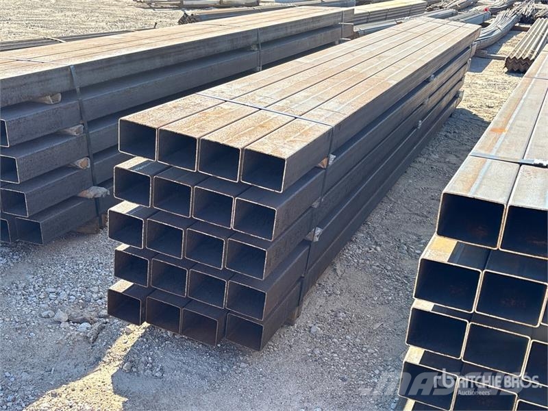  Quantity of (20) 5 in x 4 in x 14 ft 11 Gauge Rect المصاعد والرافعات المادية