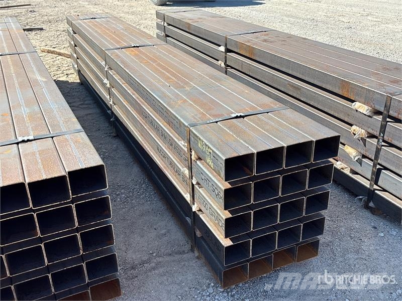  Quantity of (20) 5 in x 4 in x 14 ft 11 Gauge Rect المصاعد والرافعات المادية