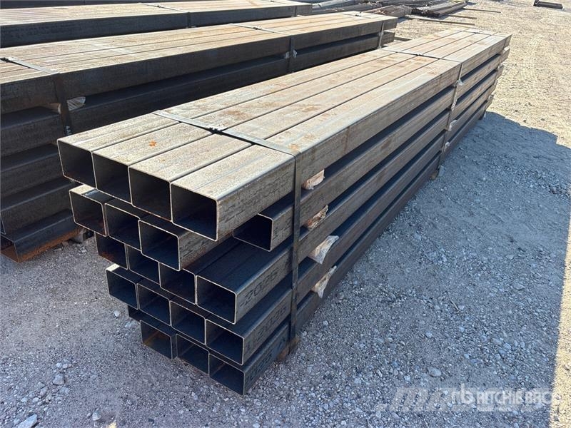  Quantity of (20) 5 in x 4 in x 14 ft 11 Gauge Rect المصاعد والرافعات المادية