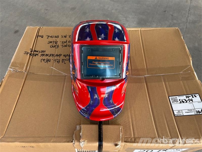 Quantity of (20) Auto Darkening Welding Helmets (U Outros componentes