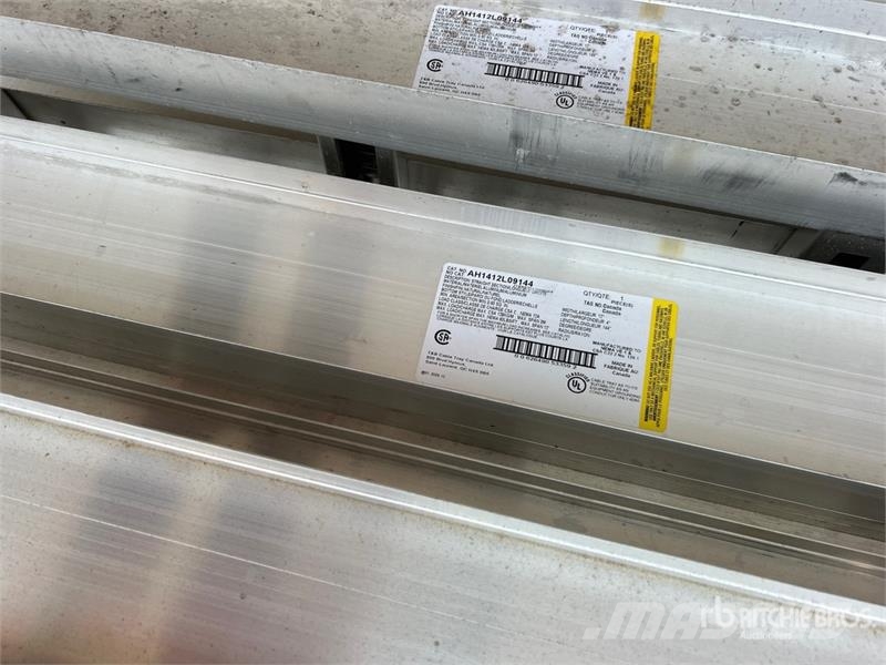  Quantity of (20) Pallets of Aluminum Trays (Unused Montacargas y elevadores de material