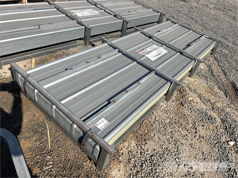 Quantity of (200) KJ K0310 Galvalume Corrugated S Verricelli, paranchi e sollevatori per materiali