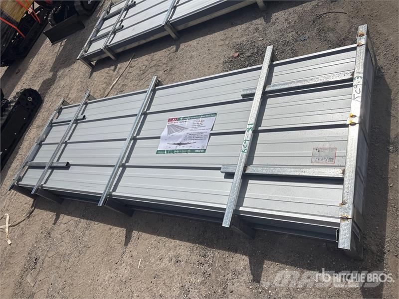 Quantity of (200) KJ K0310 Galvalume Corrugated S Verricelli, paranchi e sollevatori per materiali