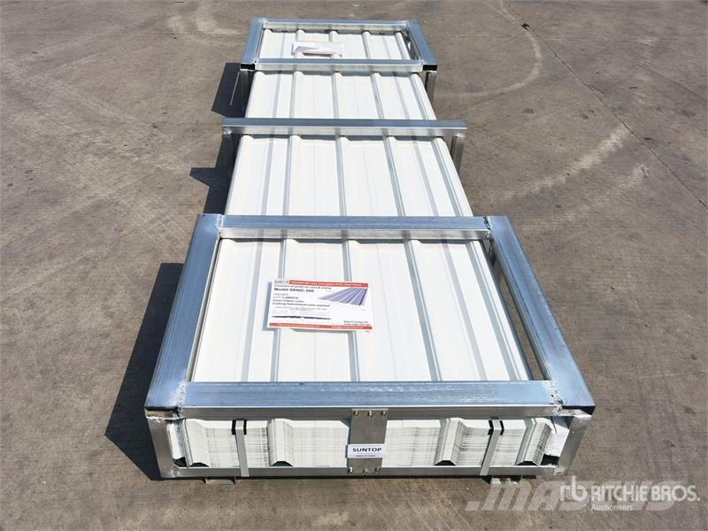 Quantity of (200) SUNTOP S840C-200 33 in x 10 ft Pacēlāji, vinčas un materiālu lifti