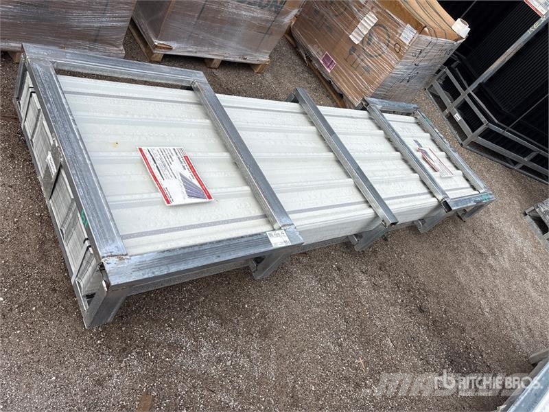  Quantity of (200)  SUNTOP S840C-200 Corrugated Gal Pacēlāji, vinčas un materiālu lifti