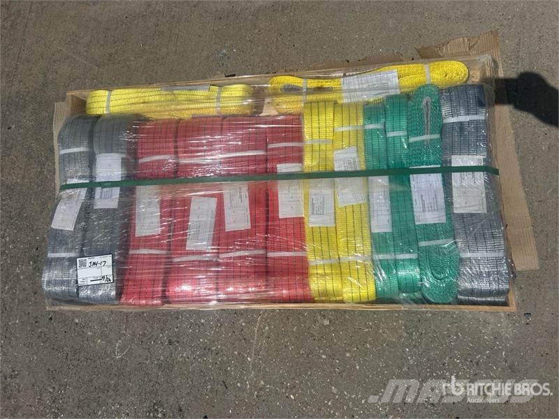  Quantity of (22)  Greatbear 2-5 Ton Webbling Sling Crane parts and equipment
