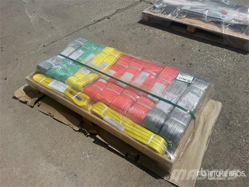  Quantity of (22)  Greatbear 2-5 Ton Webbling Sling Crane parts and equipment
