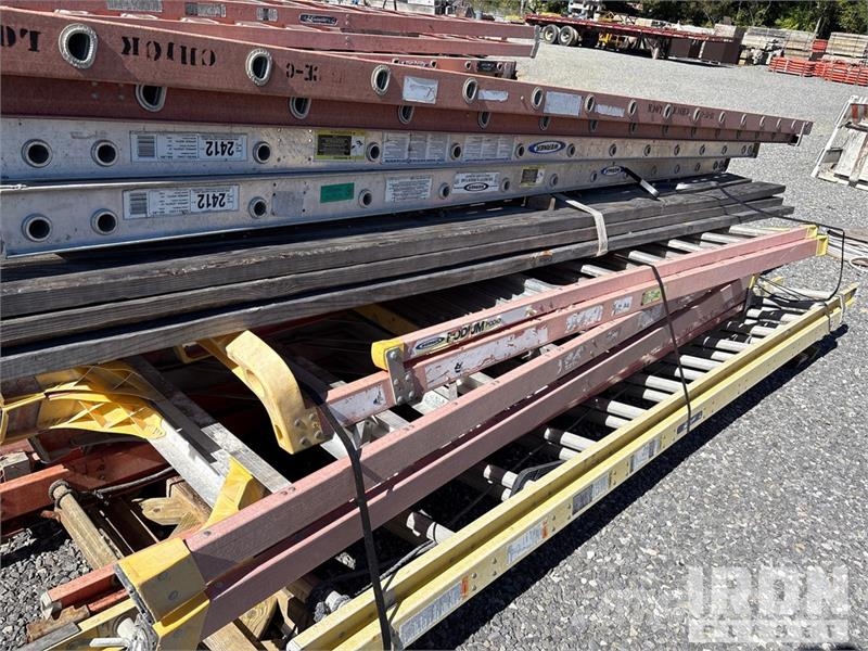 Quantity of (24) Ladder Lestve in ploščadi
