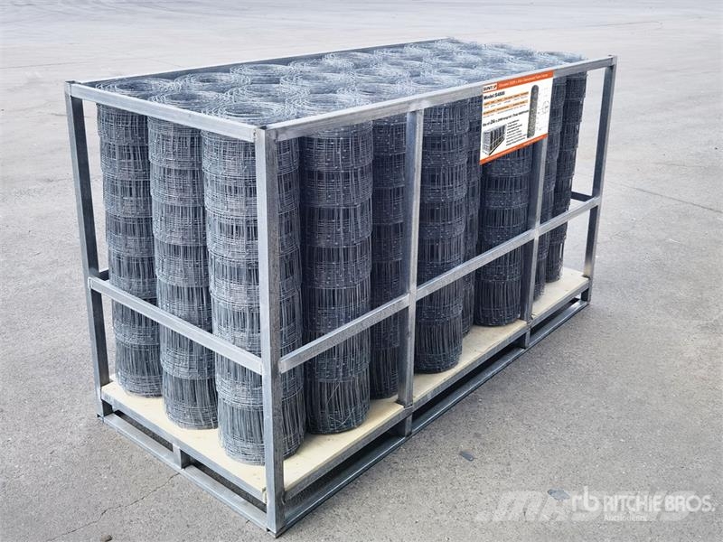 Quantity of (24) SUNTOP S4800 200 ft x 40 in Galv Fencing equipment