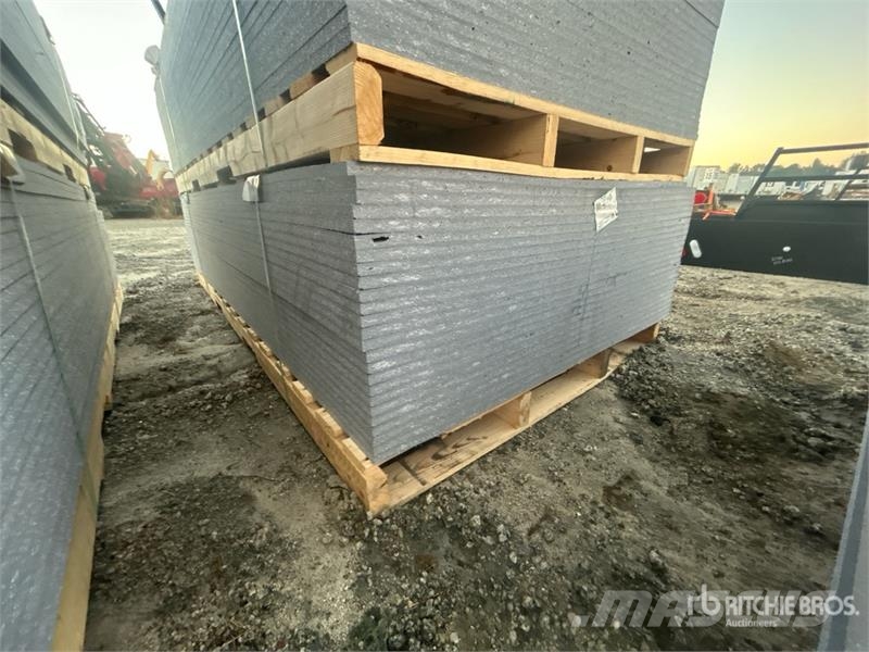 Quantity of (25) 4' x 8' LDPE 0.71in Plastic Compo Andet tilbehør