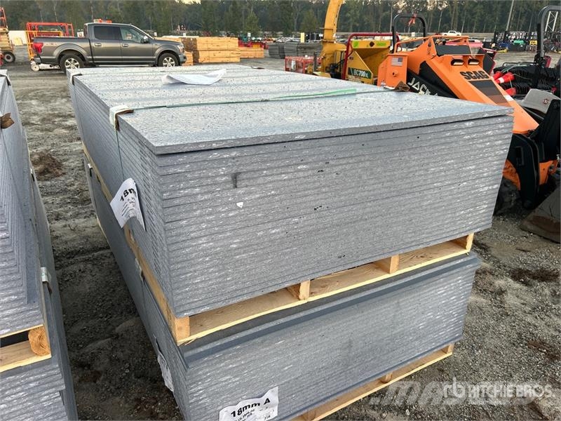 Quantity of (25) 4' x 8' LDPE 0.71in Plastic Compo Andet tilbehør