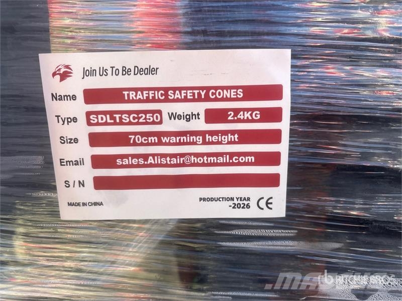  Quantity of (250)  TSC 28 in Traffic Cones (Unused Putkenlaskijat