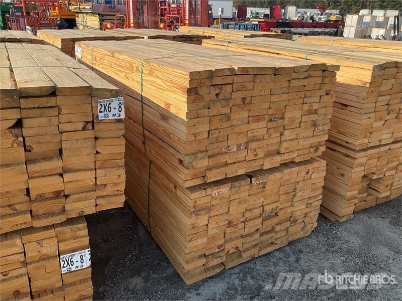 Quantity of (256) (2 Lifts Total) 2x6x8 SYP #3 Kil Andre komponenter