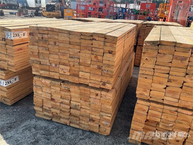 Quantity of (256) (2 Lifts Total) 2x6x8 SYP #3 Kil Andre komponenter