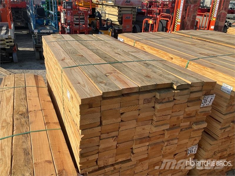 Quantity of (256) (2 Lifts Total) 2x6x8 SYP #3 Kil Andre komponenter