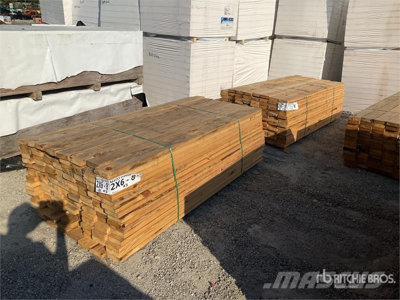Quantity of (256) (2 Lifts Total) 2x6x8 SYP #3 Kil Andre komponenter