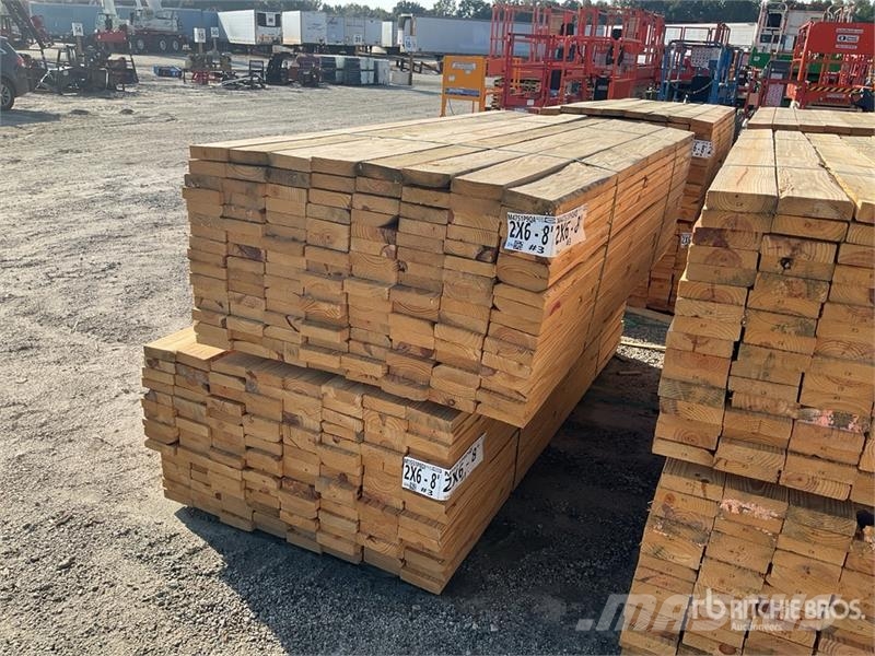 Quantity of (256) (2 Lifts Total) 2x6x8 SYP #3 Kil Andre komponenter