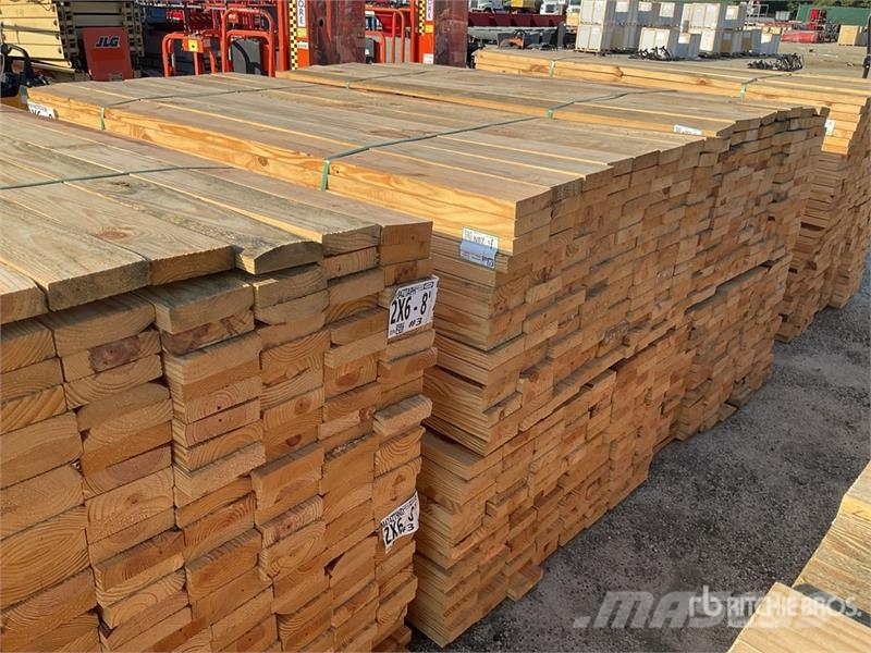 Quantity of (256) (2 Lifts Total) 2x6x8 SYP #3 Kil Andre komponenter