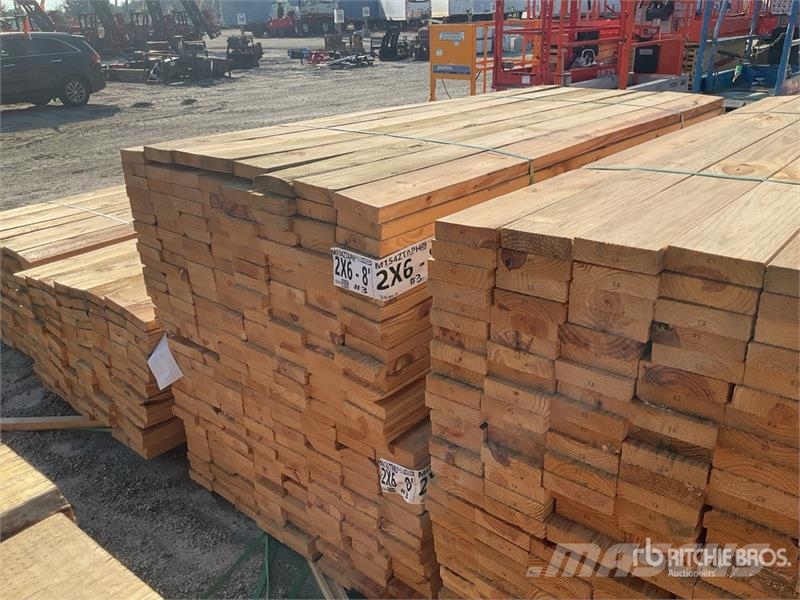 Quantity of (256) (2 Lifts Total) 2x6x8 SYP #3 Kil Andre komponenter