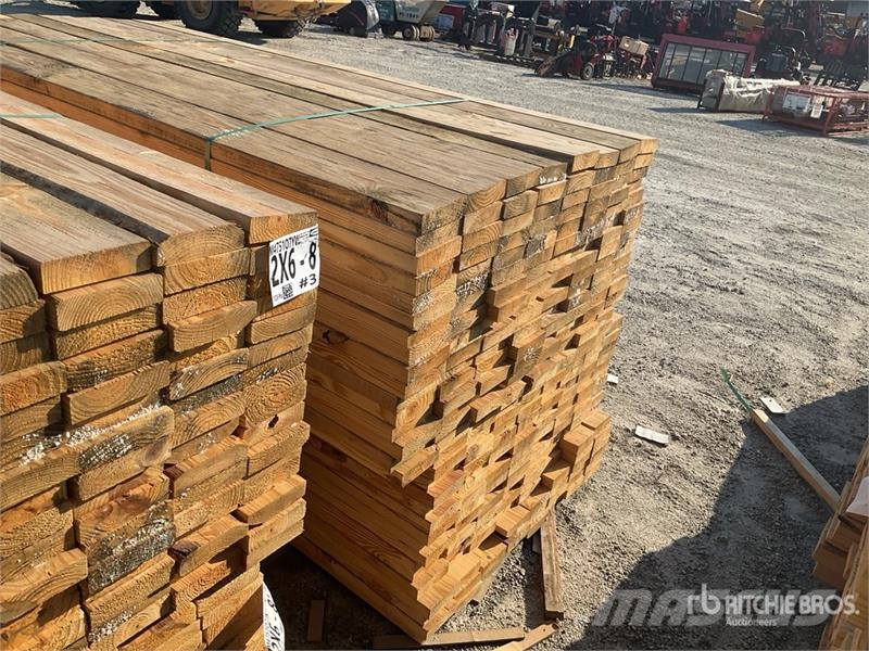 Quantity of (256) (2 Lifts Total) 2x6x8 SYP #3 Kil Andre komponenter