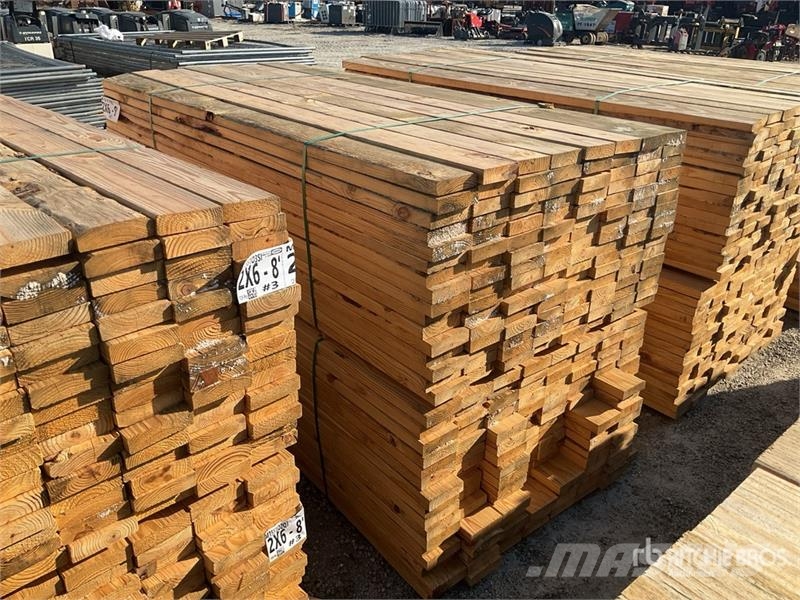 Quantity of (256) (2 Lifts Total) 2x6x8 SYP #3 Kil Andre komponenter