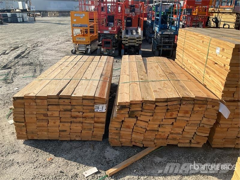 Quantity of (256) (2 Lifts Total) 2x6x8 SYP #3 Kil Andre komponenter