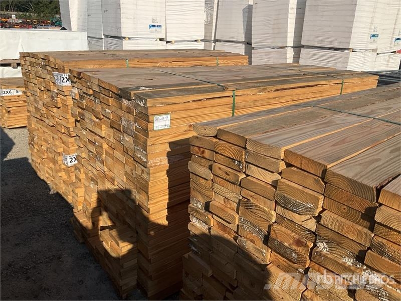 Quantity of (256) (2 Lifts Total) 2x6x8 SYP #3 Kil Andre komponenter