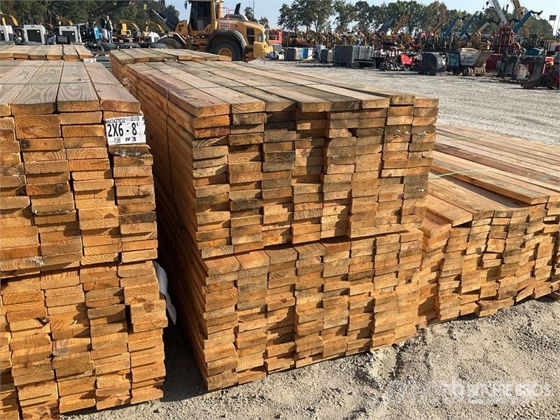Quantity of (256) (2 Lifts Total) 2x6x8 SYP #3 Kil Andre komponenter