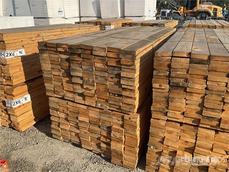 Quantity of (256) (2 Lifts Total) 2x6x8 SYP #3 Kil Andre komponenter