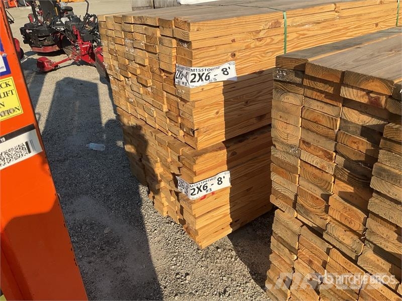 Quantity of (256) (2 Lifts Total) 2x6x8 SYP #3 Kil Andre komponenter