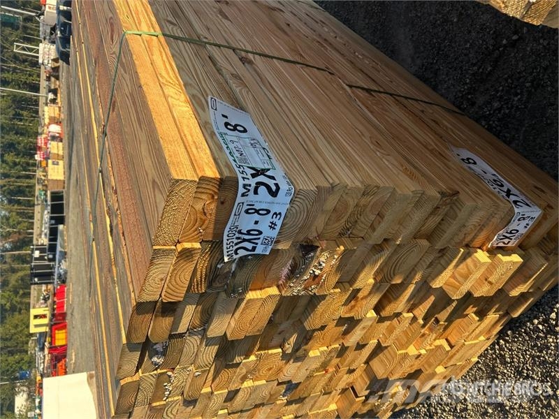 Quantity of (256) (2 Lifts Total) 2x6x8 SYP #3 Kil Andre komponenter