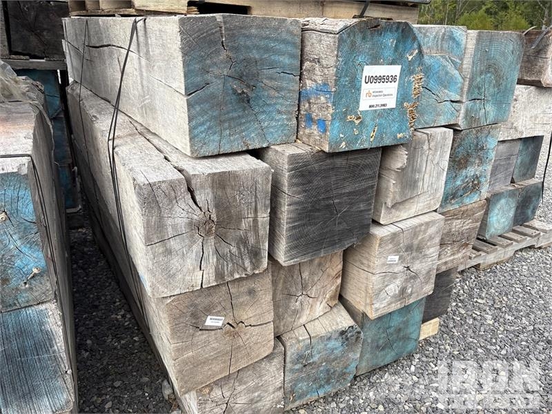  Quantity of (26) 12 In x 12 In x 6 ft Hard Wood Ti Seilwinden, Bauaufzüge und Lastenaufzüge