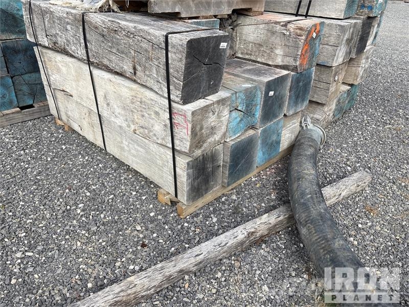  Quantity of (26) 12 In x 12 In x 6 ft Hard Wood Ti Seilwinden, Bauaufzüge und Lastenaufzüge