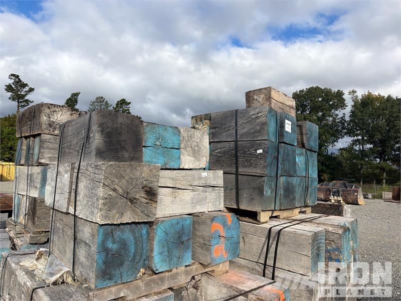 Quantity of (27) Pallets of 12 In x 12 In x 2 ft H Verricelli, paranchi e sollevatori per materiali