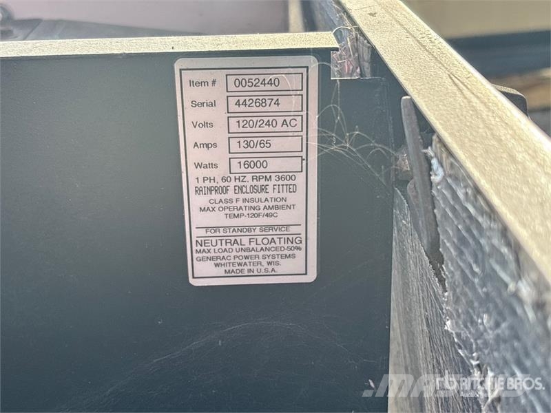 Quantity of (3) 16 kW Generator Set Dizelski agregati