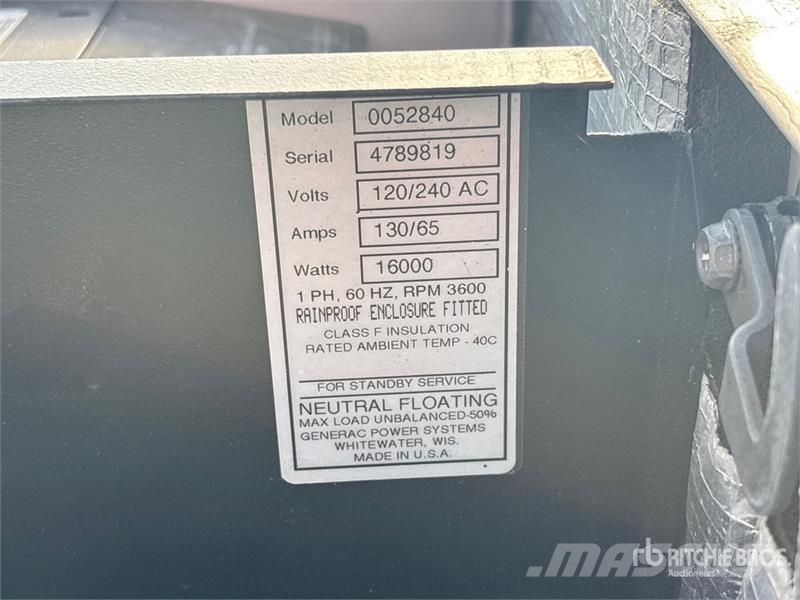 Quantity of (3) 16 kW Generator Set Dizelski agregati