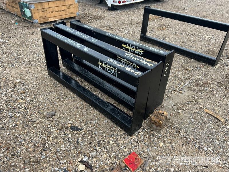 Quantity of (3) All Star . Skid Steer Attachment M Andre komponenter