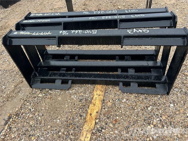 Quantity of (3) All Star . Skid Steer Attachment M Andre komponenter