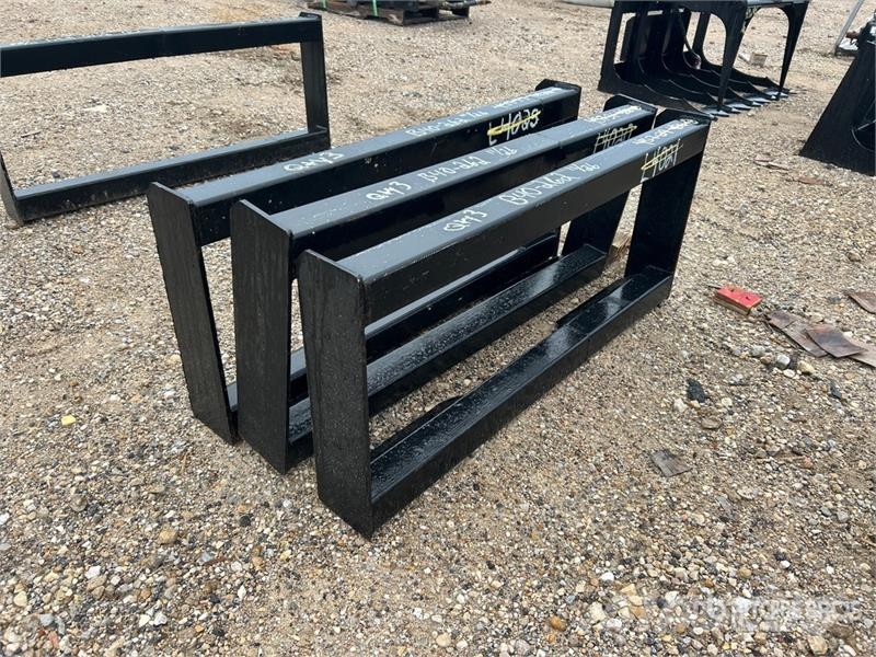 Quantity of (3) All Star . Skid Steer Attachment M Andre komponenter